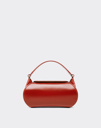 Ferrari Ferrari Dino bag with shoulder strap in shiny leather Maison Red 22665f