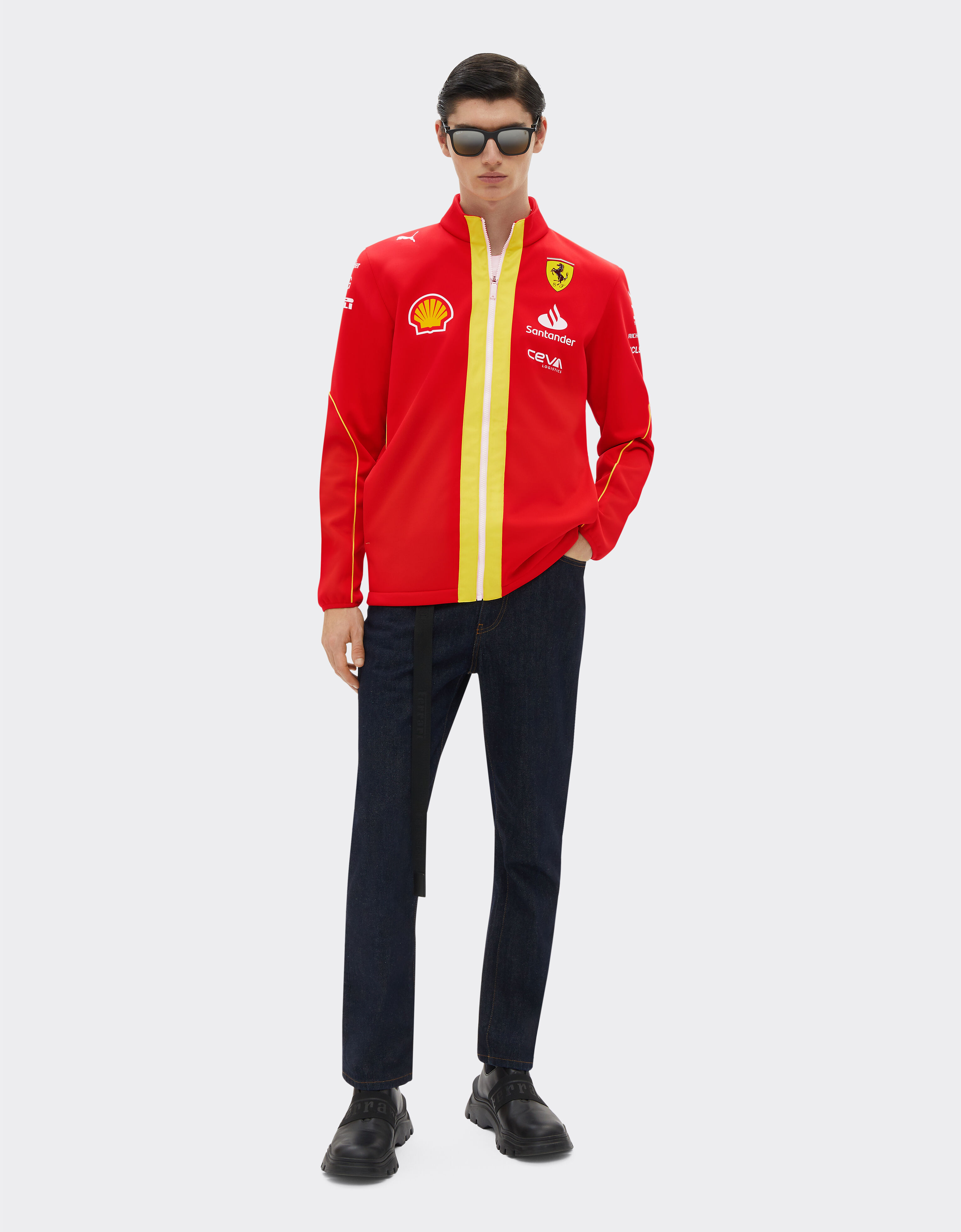 Scuderia Ferrari F1 2024 Team Softshell Jacket Red Size S