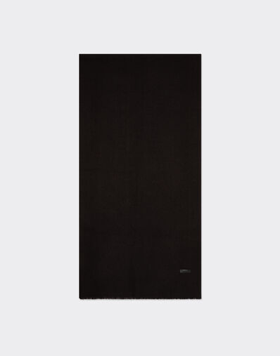 Ferrari Wool scarf Dark Brown 21335f