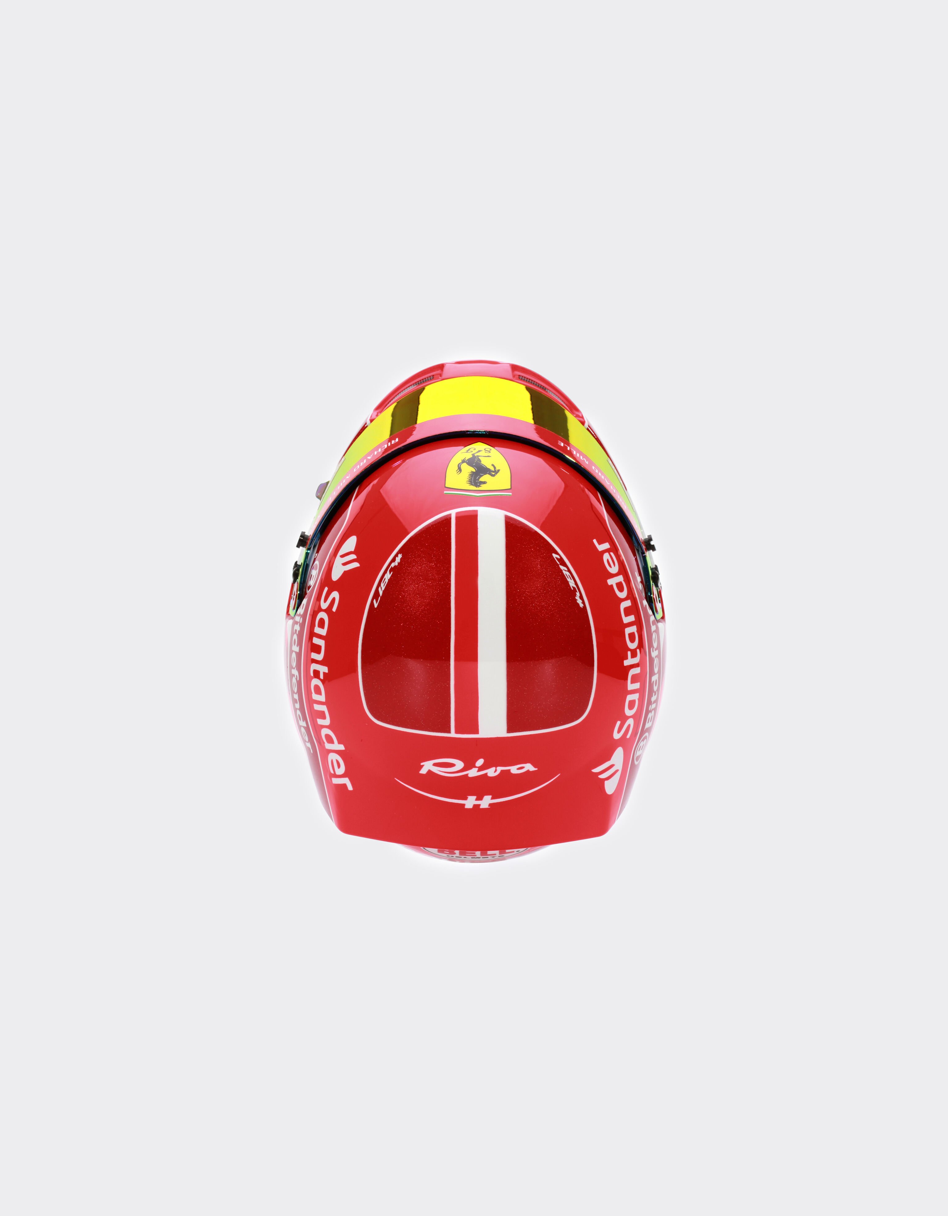 Ferrari 2024 Charles Leclerc mini helmet in 1:2 scale Red F1344f