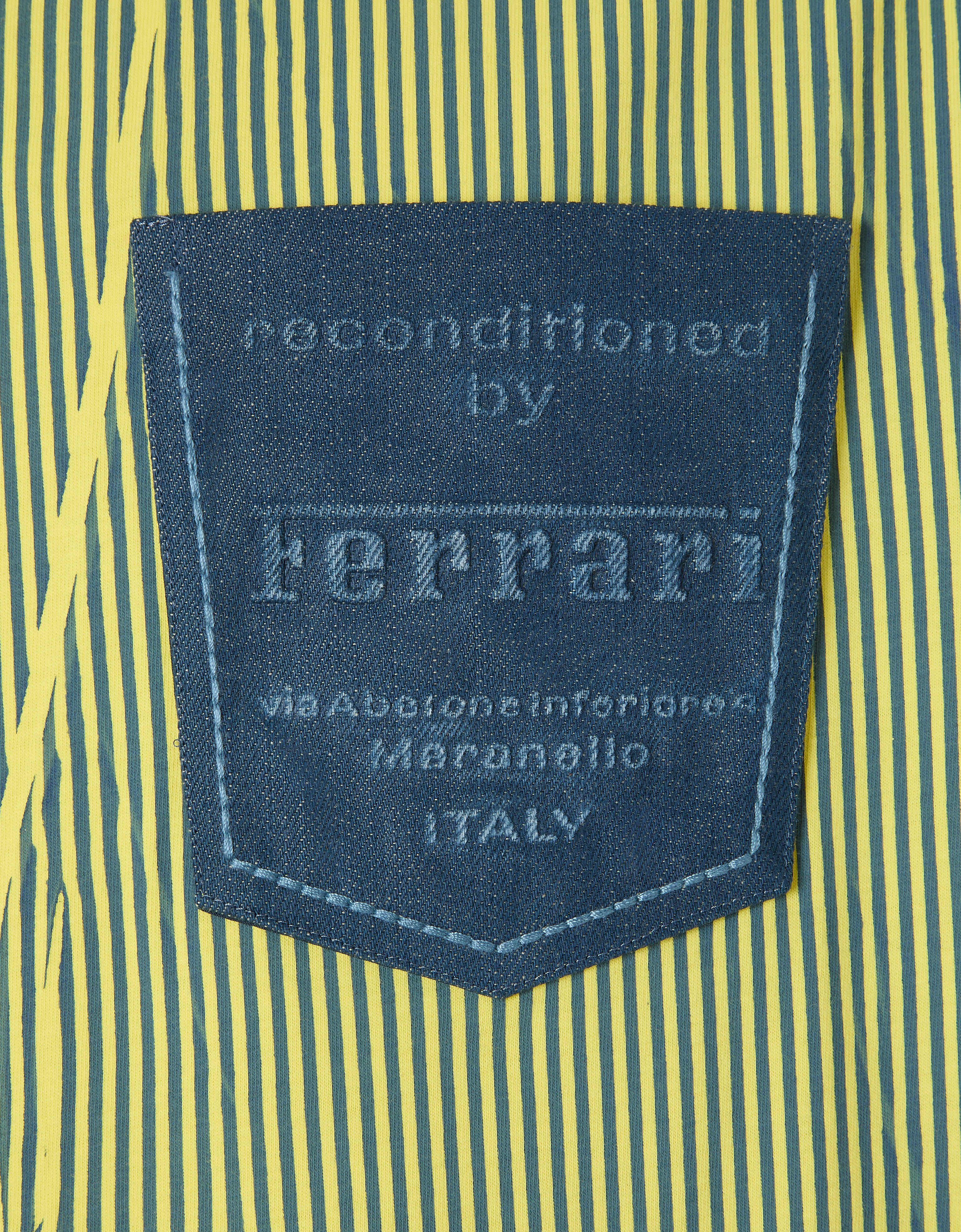 Ferrari Camiseta de algodón Reconditioned by Ferrari Giallo Modena 49908f