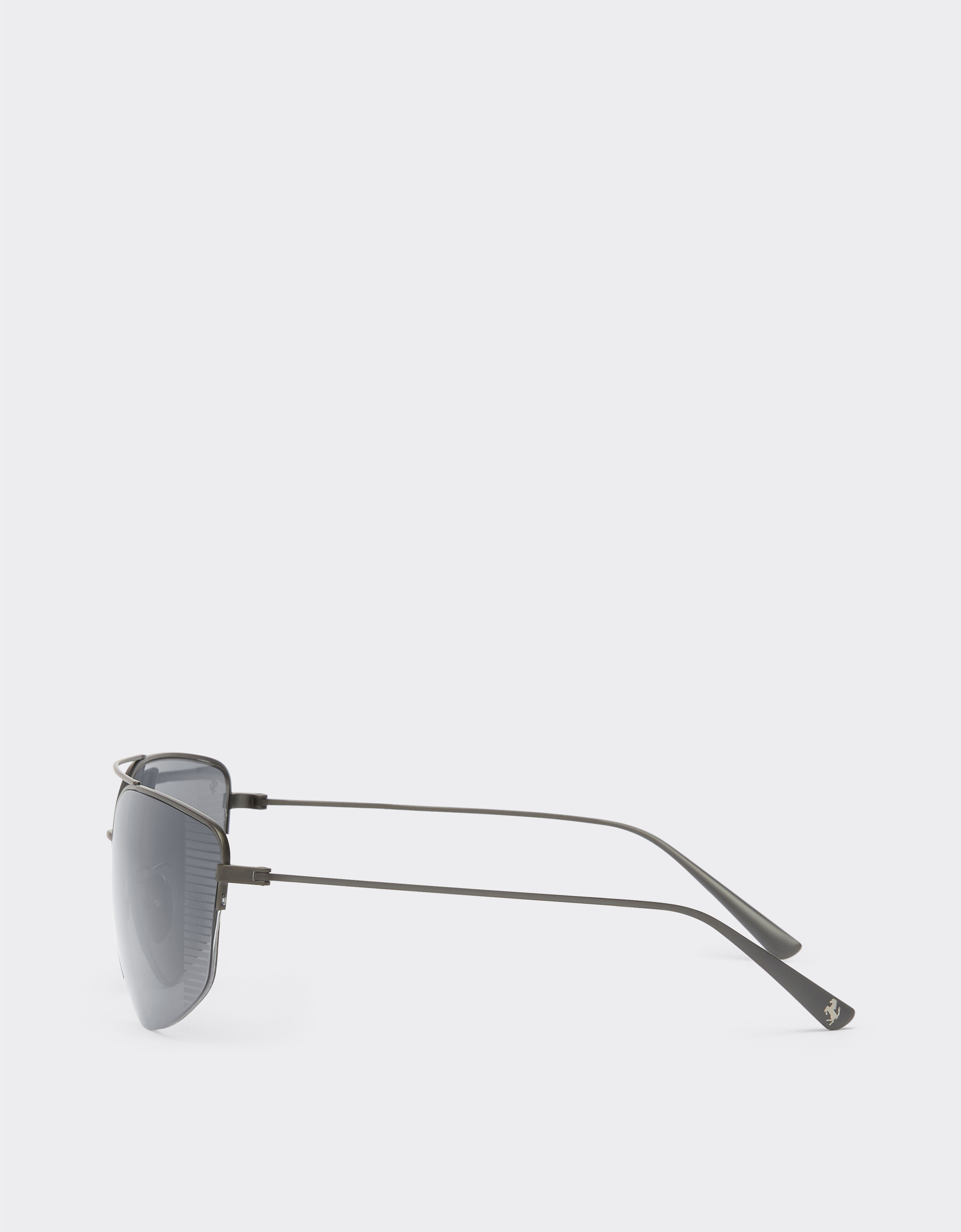 Ferrari Ferrari sunglasses in black titanium with grey polarised lenses Black Matt F1251f