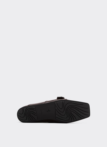 Mocasín de piel cepillada Ferrari Mocasín de piel cepillada Espresso 22743f