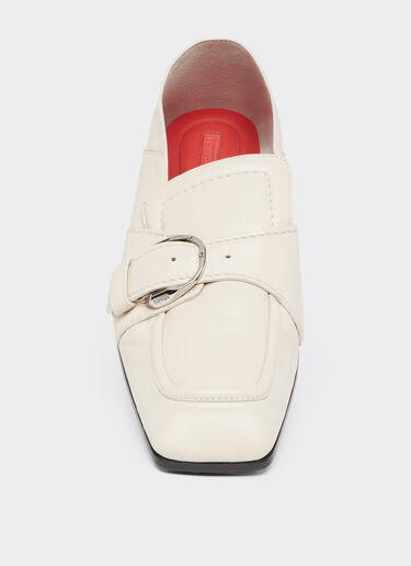 Ferrari Leather loafers Ecru 22228f