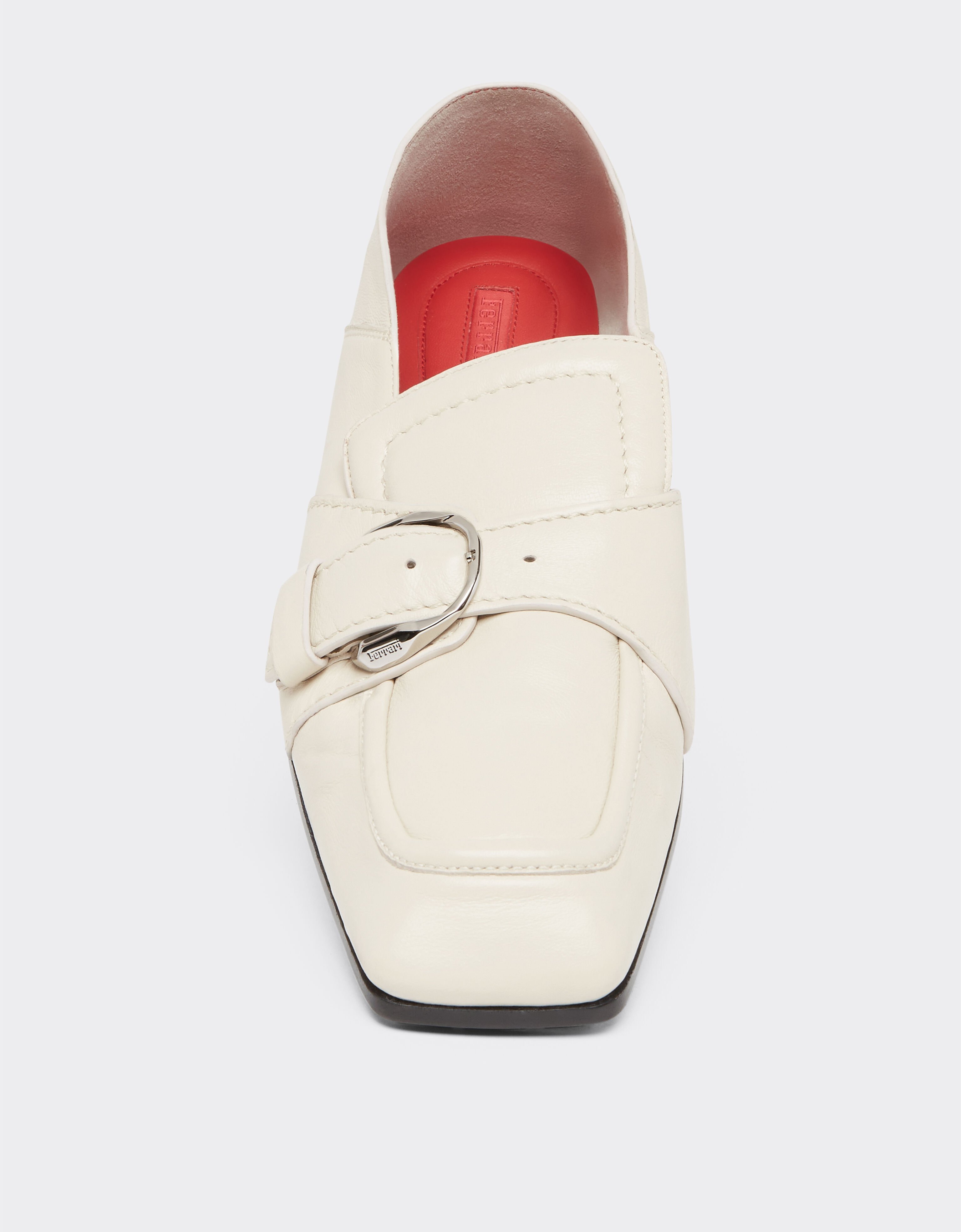 Ferrari Leather loafers Ecru 22228f