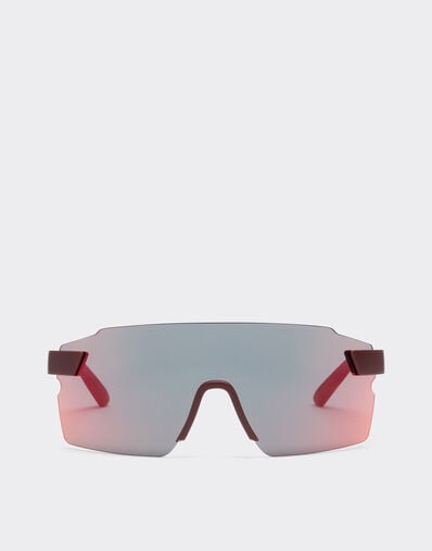 Ferrari Ray-Ban for Scuderia Ferrari 0FZ6024 en material inyectado con lente gris oscuro espejado rojo/amarillo Rosso LY0SG1424EXT0001f