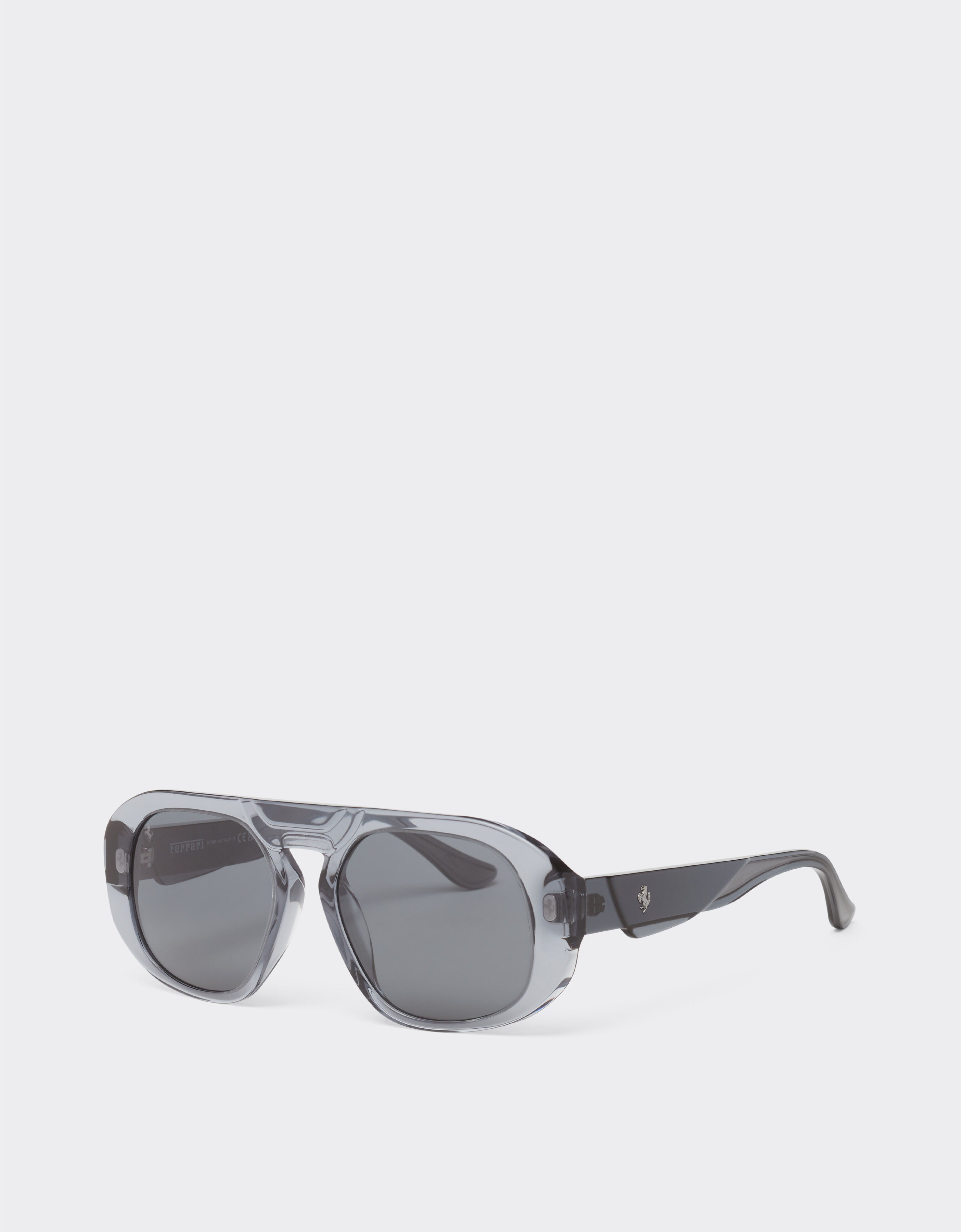 Ferrari Ferrari sunglasses in ocean colour acetate with light blue lenses Blu Scozia LA02Lf
