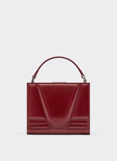 Ferrari Ferrari GT micro shiny leather tote bag Cherry 49123f