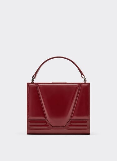 Ferrari GT micro shiny leather tote bag Ferrari Ferrari GT micro shiny leather tote bag Cherry 49123f