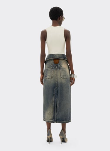 Ferrari Milano knit jersey bodysuit Avorio 51196f