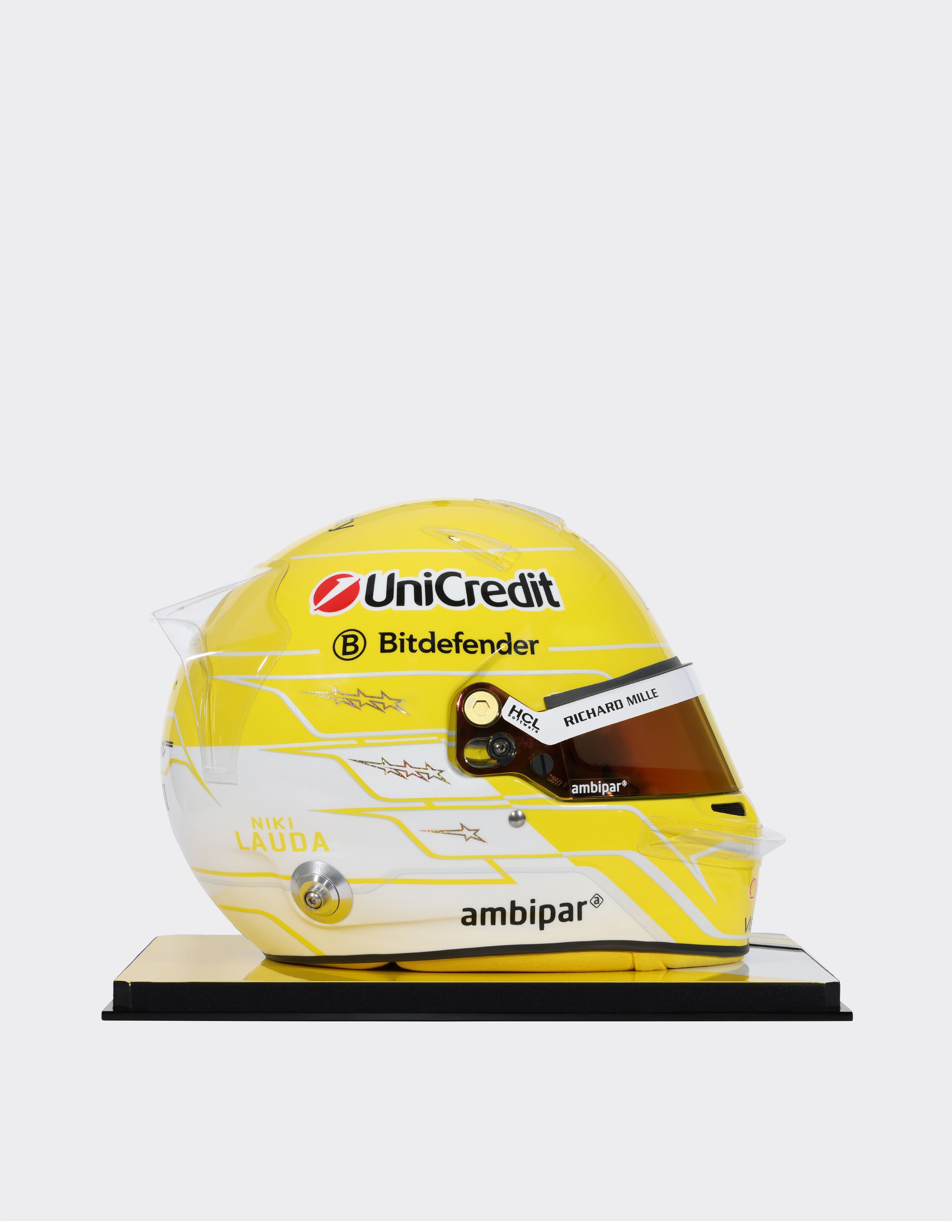 Ferrari Hamilton Monza helmet in 1:1 scale - 2025 Special Edition MULTICOLORE LA07Cf