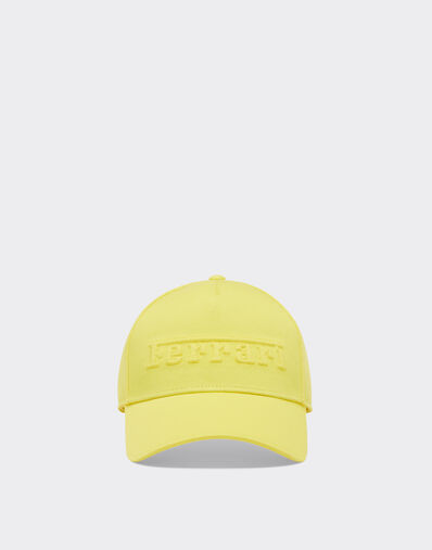 Ferrari Baseball cap con logo Ferrari ricamato Giallo Modena 21342f