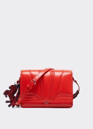 Ferrari GT crossbody bag in brushed leather Ferrari Ferrari GT crossbody bag in brushed leather Rosso Dino 51201f