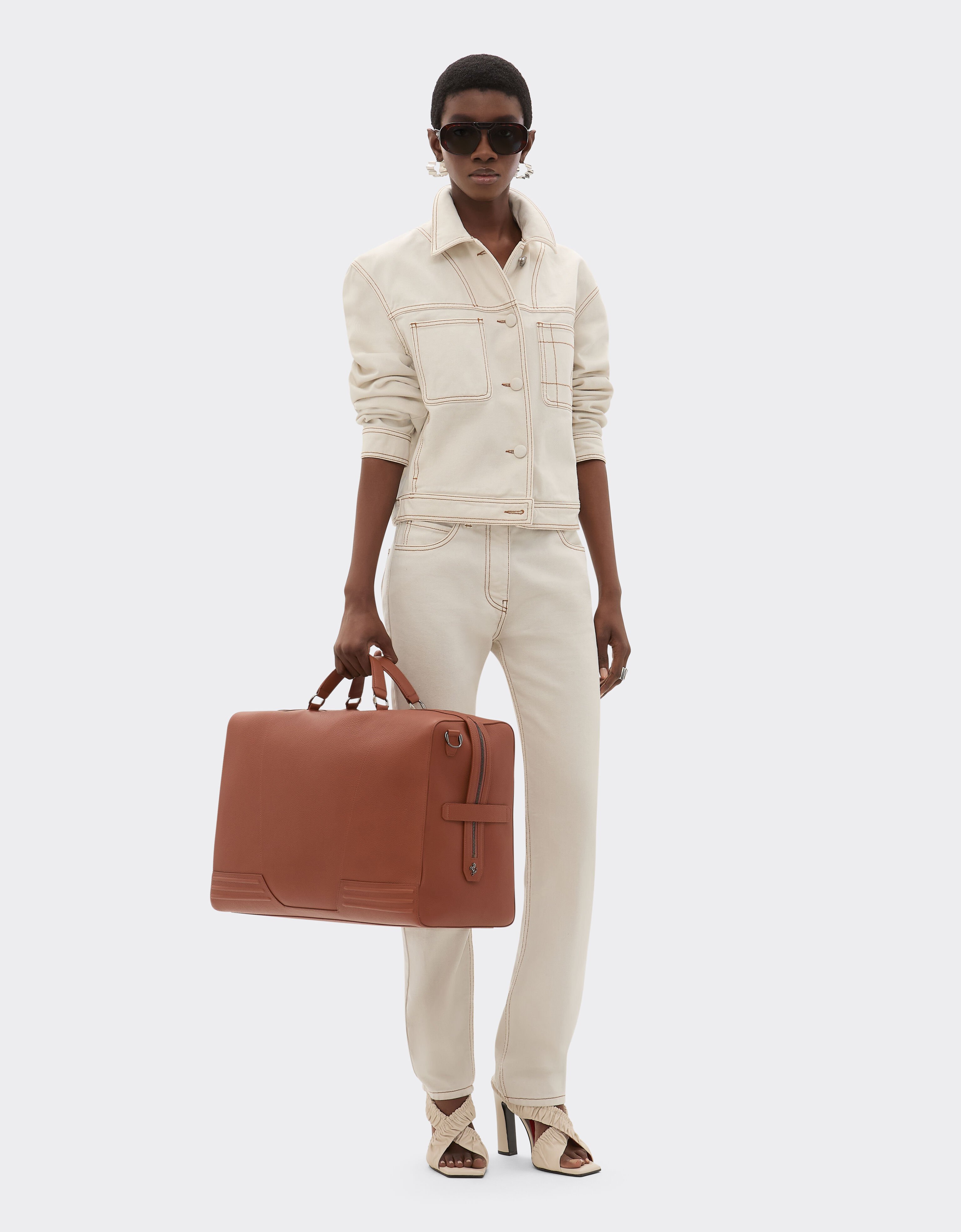 Ferrari Leather Ferrari GT bag, weekender model Hide 21100f
