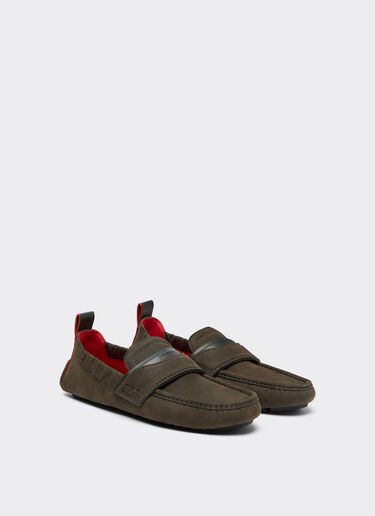 Ferrari Nubuck Driver Loafers Antracite CSMDV0001XL00028f