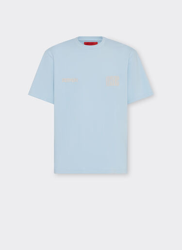 Ferrari Ferrari x Charles Leclerc oversized T-shirt Steel Blue 22290f