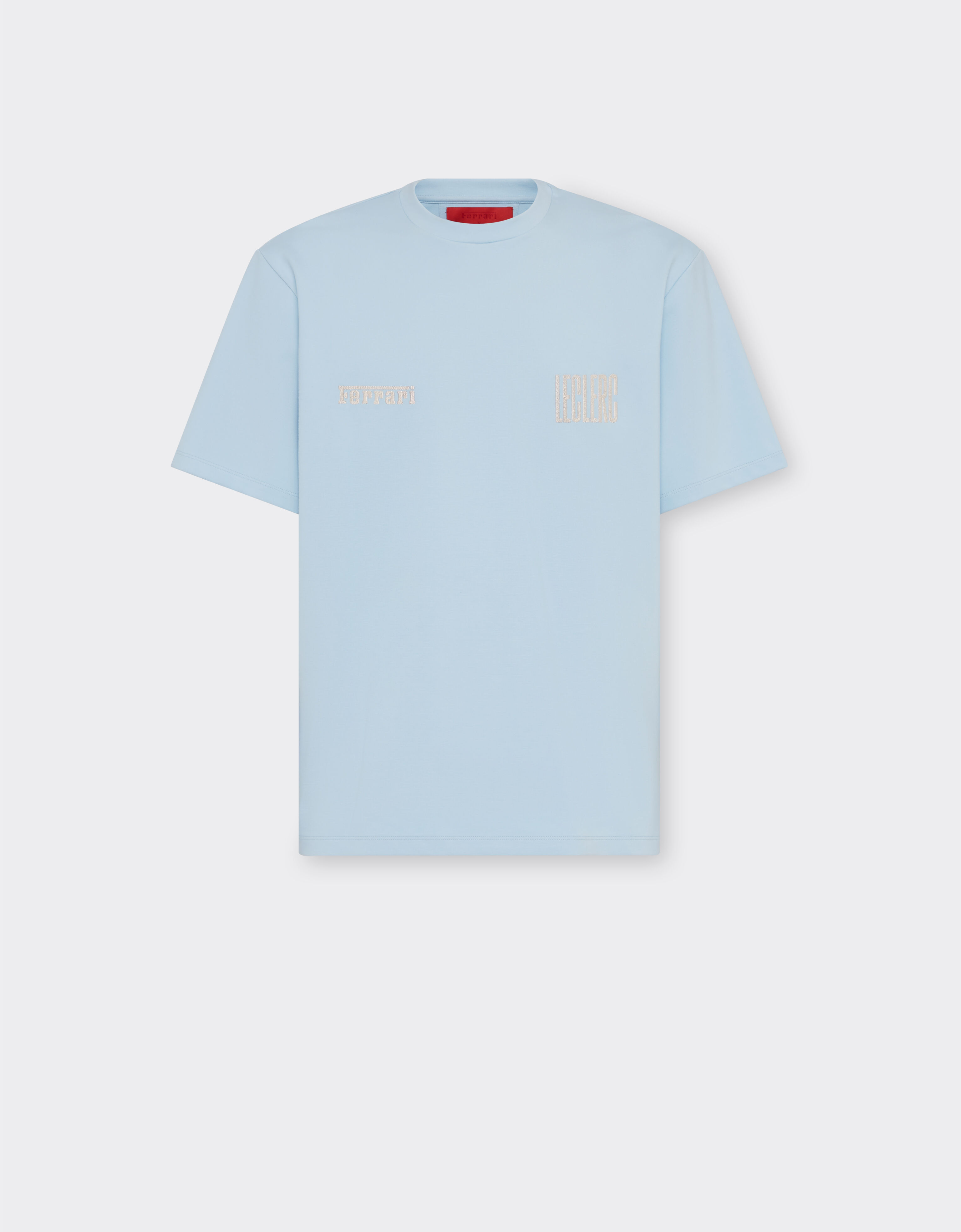 Ferrari Ferrari x Charles Leclerc oversized T-shirt Steel Blue 22290f