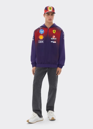 Ferrari Puma Replica Hoodie for Scuderia Ferrari HP China 2026 Viola LA0GPf