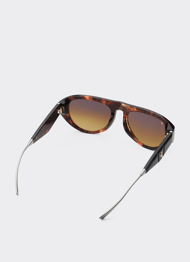 Ferrari Ferrari sunglasses in Havana acetate with polarised brown gradient lenses Beige F1549f