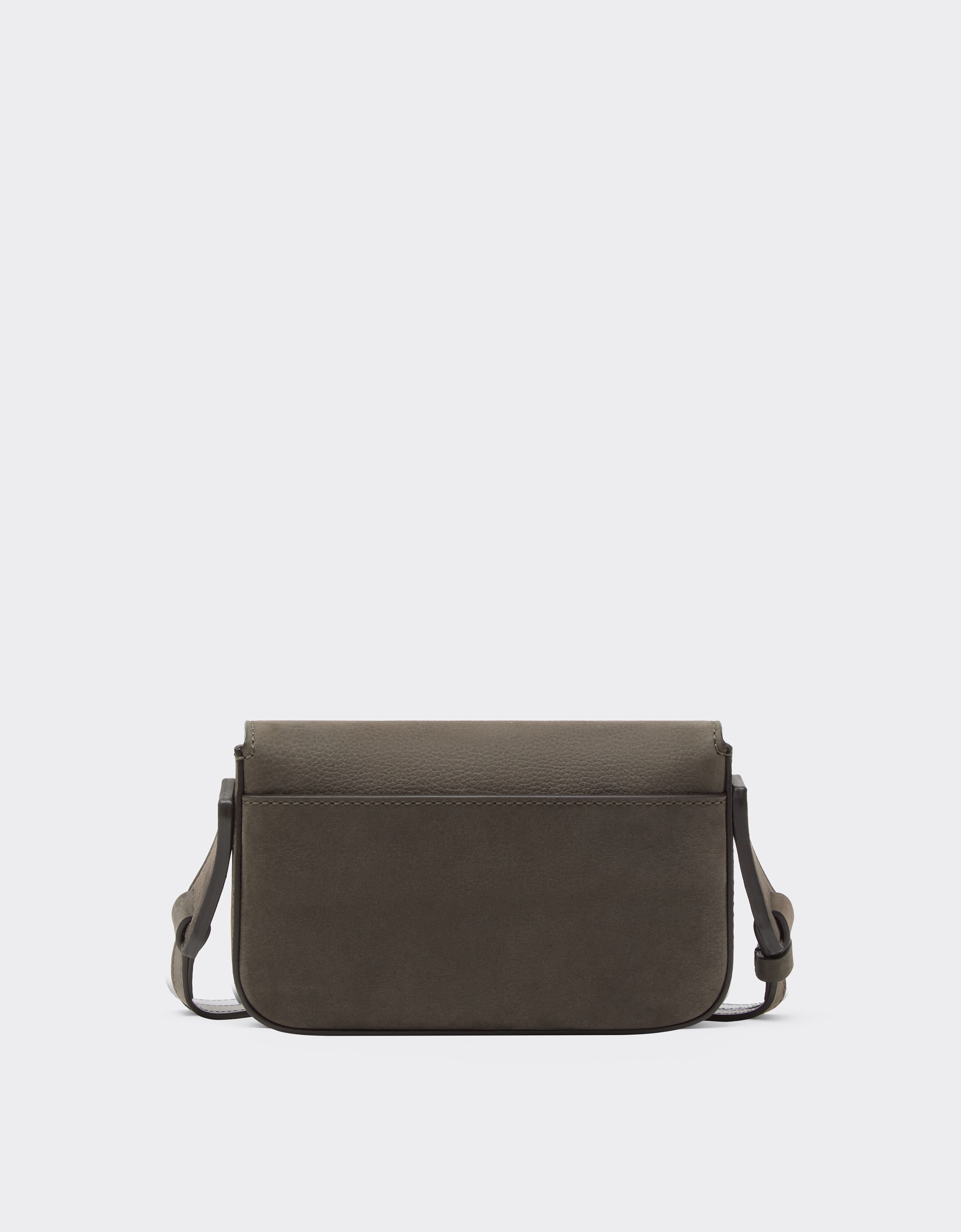 Ferrari Cartera de piel con correa Antracite CBMWC0001YL00066f