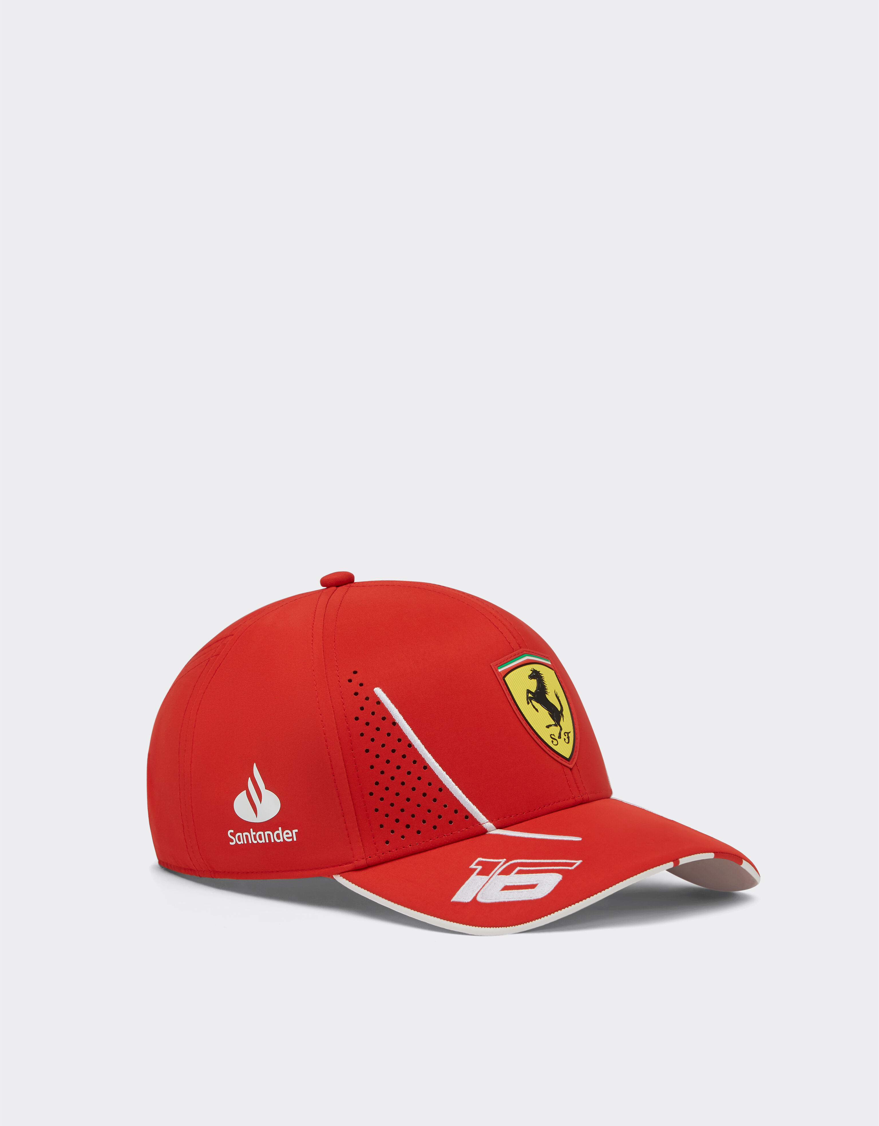 Ferrari Scuderia Ferrari Team 2024 Leclerc Replica Baseballkappe Junior Rosso Corsa F1136fK