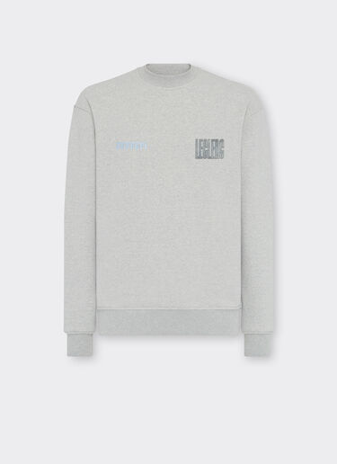 Ferrari Camiseta de cuello redondo Ferrari x Charles Leclerc Gris melange 22292f