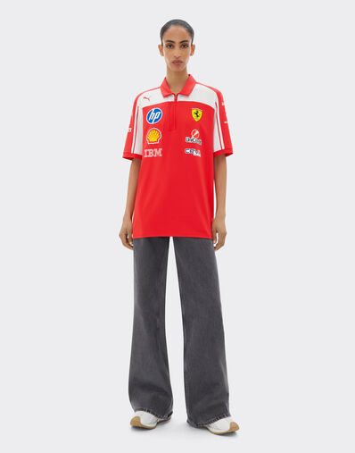Ferrari Replica Drivers Authentic 2026 Polo Shirt Puma for Scuderia Ferrari HP Gift box Red LA0JBf