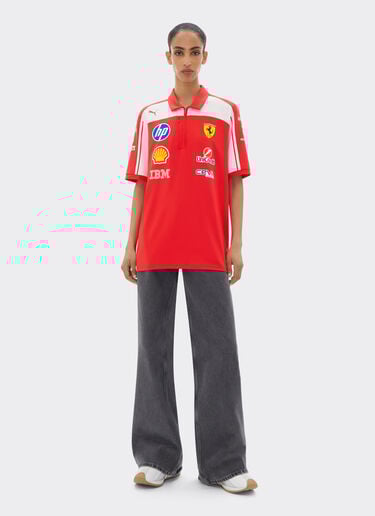 Ferrari Replica Drivers Authentic 2026 Polo Shirt Puma for Scuderia Ferrari HP Gift box Red LA0JBf