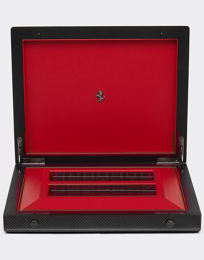 Ferrari Set per gioco del domino Nero 22060f