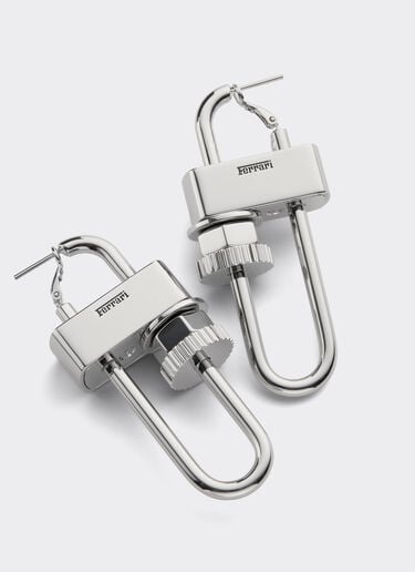 Pendientes de metal Ferrari Pendientes de metal Cromo Lucido 51179f