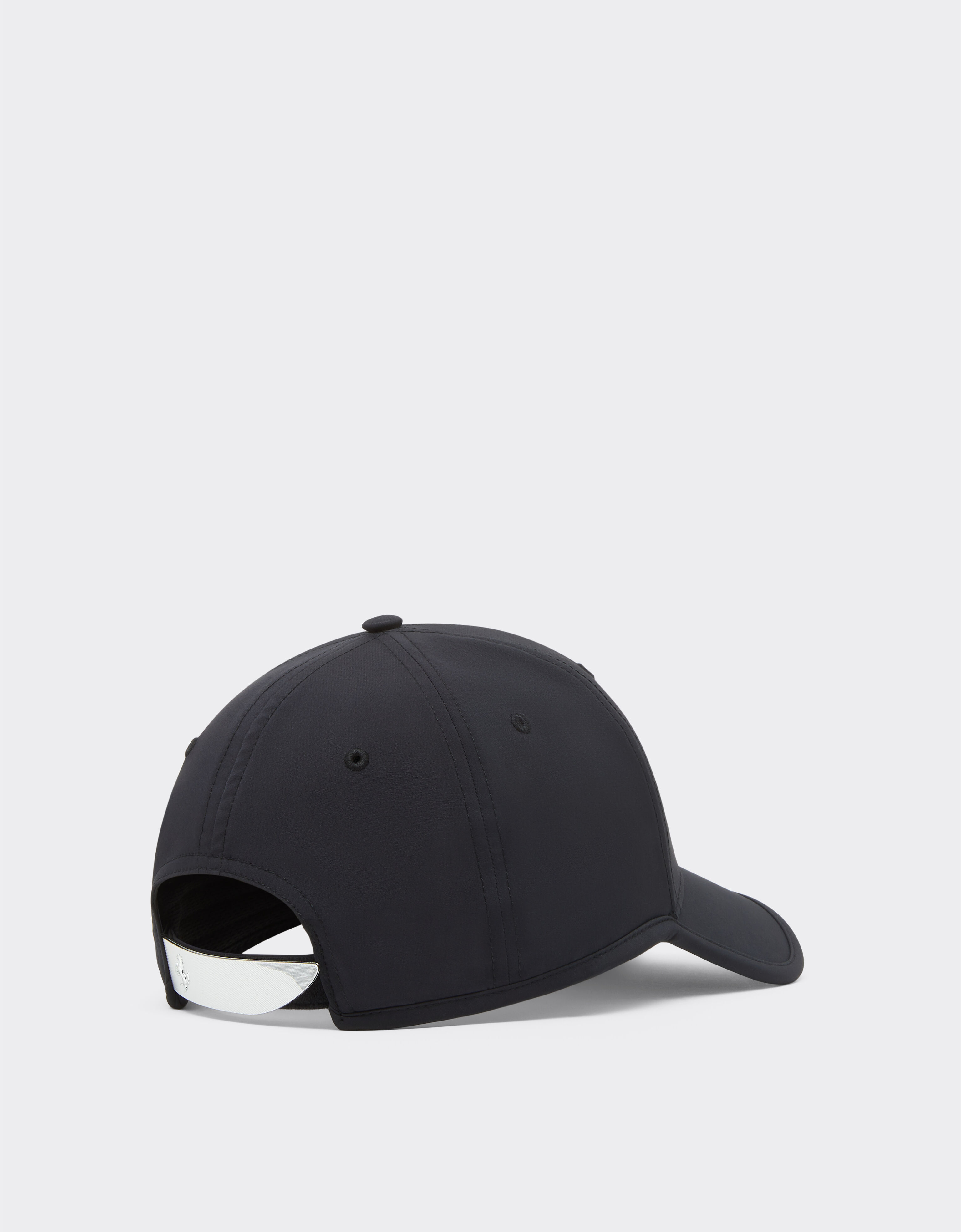 Ferrari Baseball cap with metal Prancing Horse detail Black 20815f