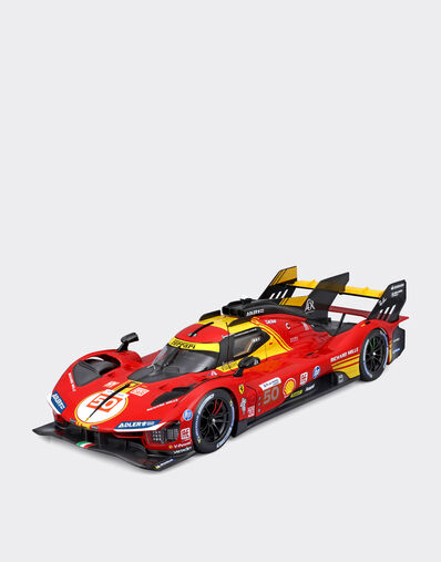 Ferrari Maqueta del Ferrari 499P LMH #50 a escala 1:18 Rosso LO0R1338EXT0001f