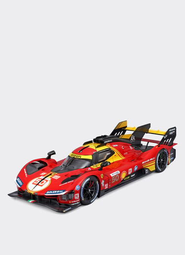 Ferrari Maqueta del Ferrari 499P LMH #50 a escala 1:18 Rosso LO0R1338EXT0001f