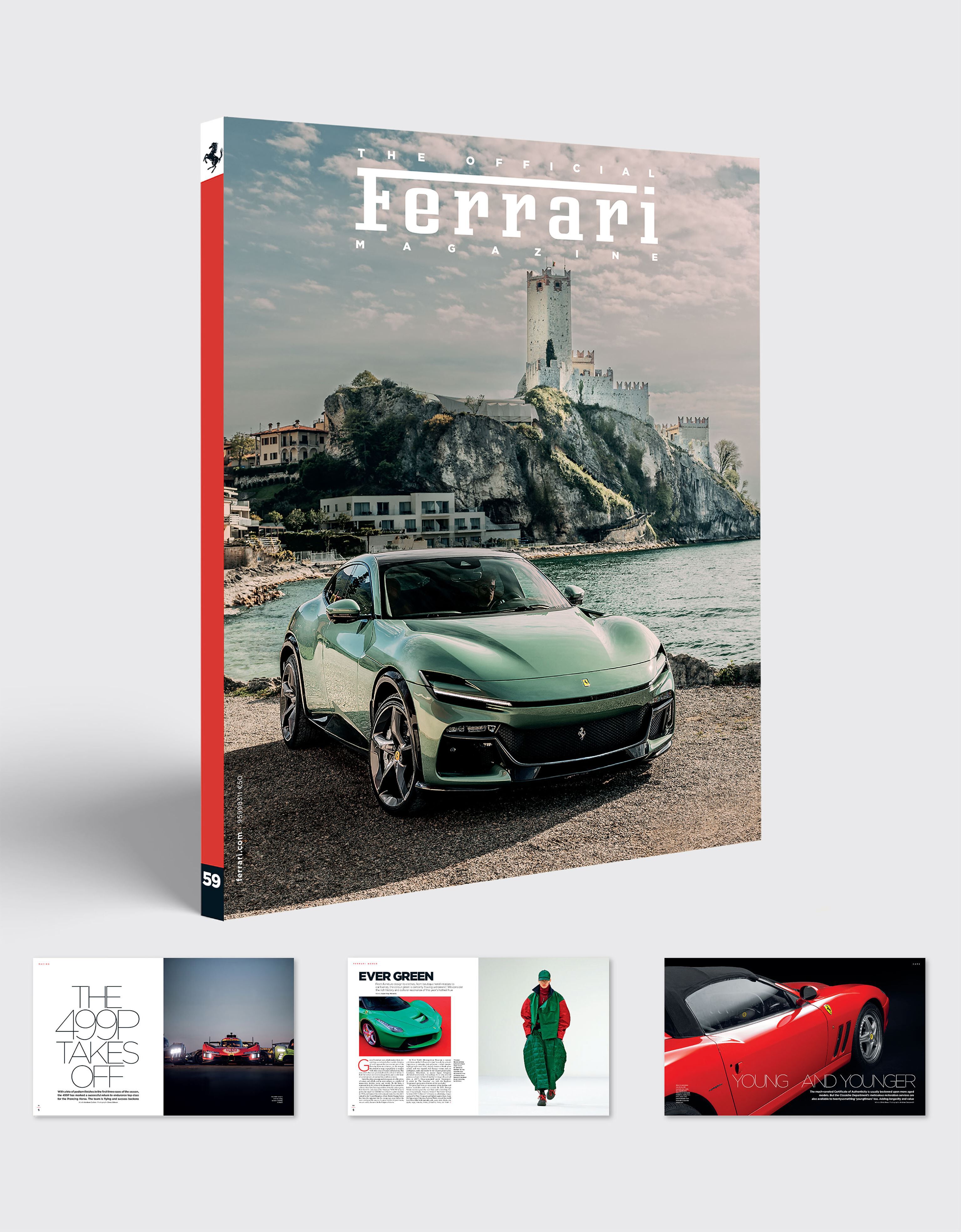 Ferrari The Official Ferrari Magazine 第59号 マルチカラー 48509f
