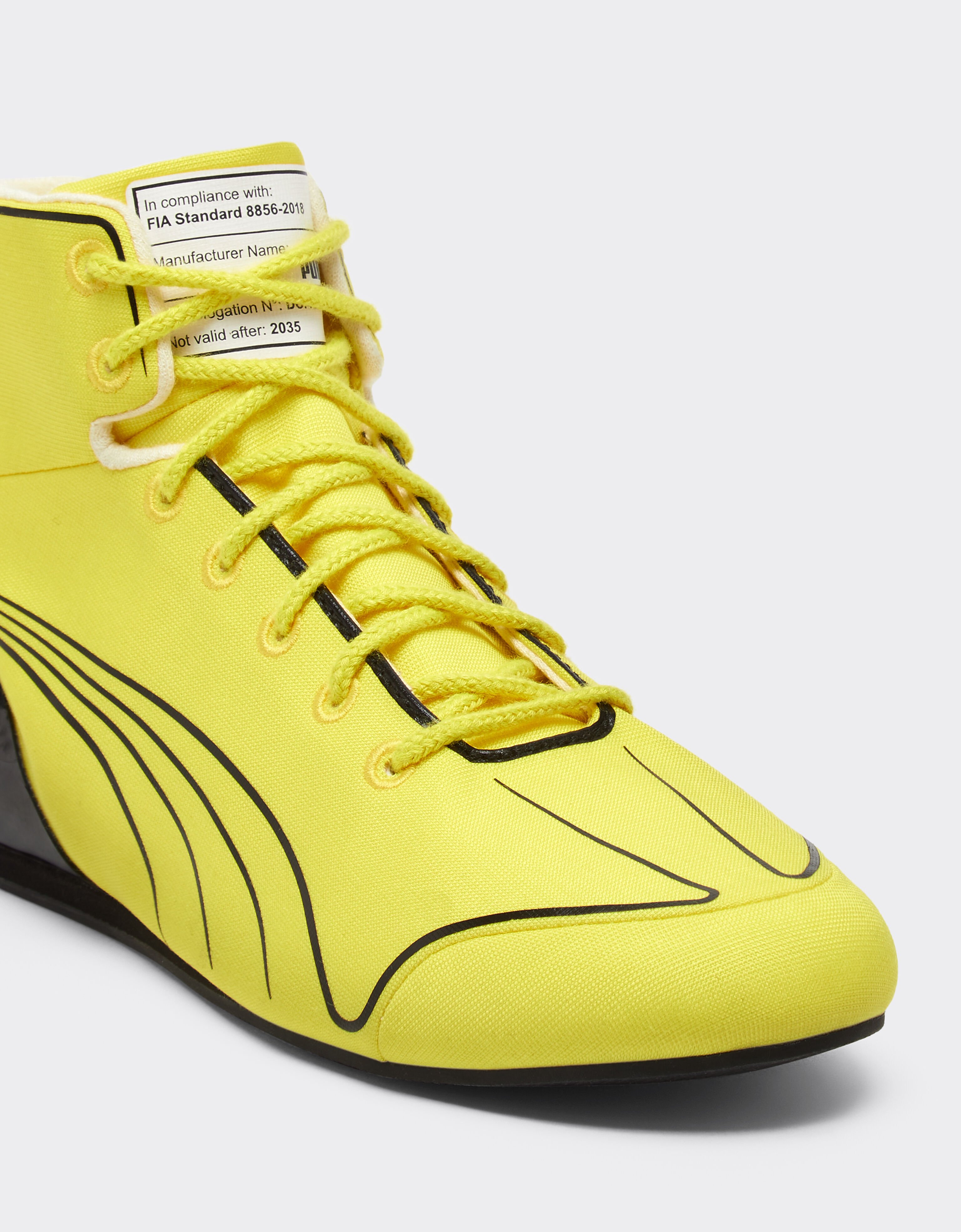 Ferrari Réplique des baskets Speedcat Pro Hamilton GP Silverstone 2026 Yellow LS0OT1223EXT0001f
