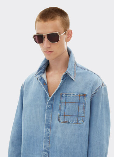 Ferrari Denim-Hemd Heller Denim 21914f