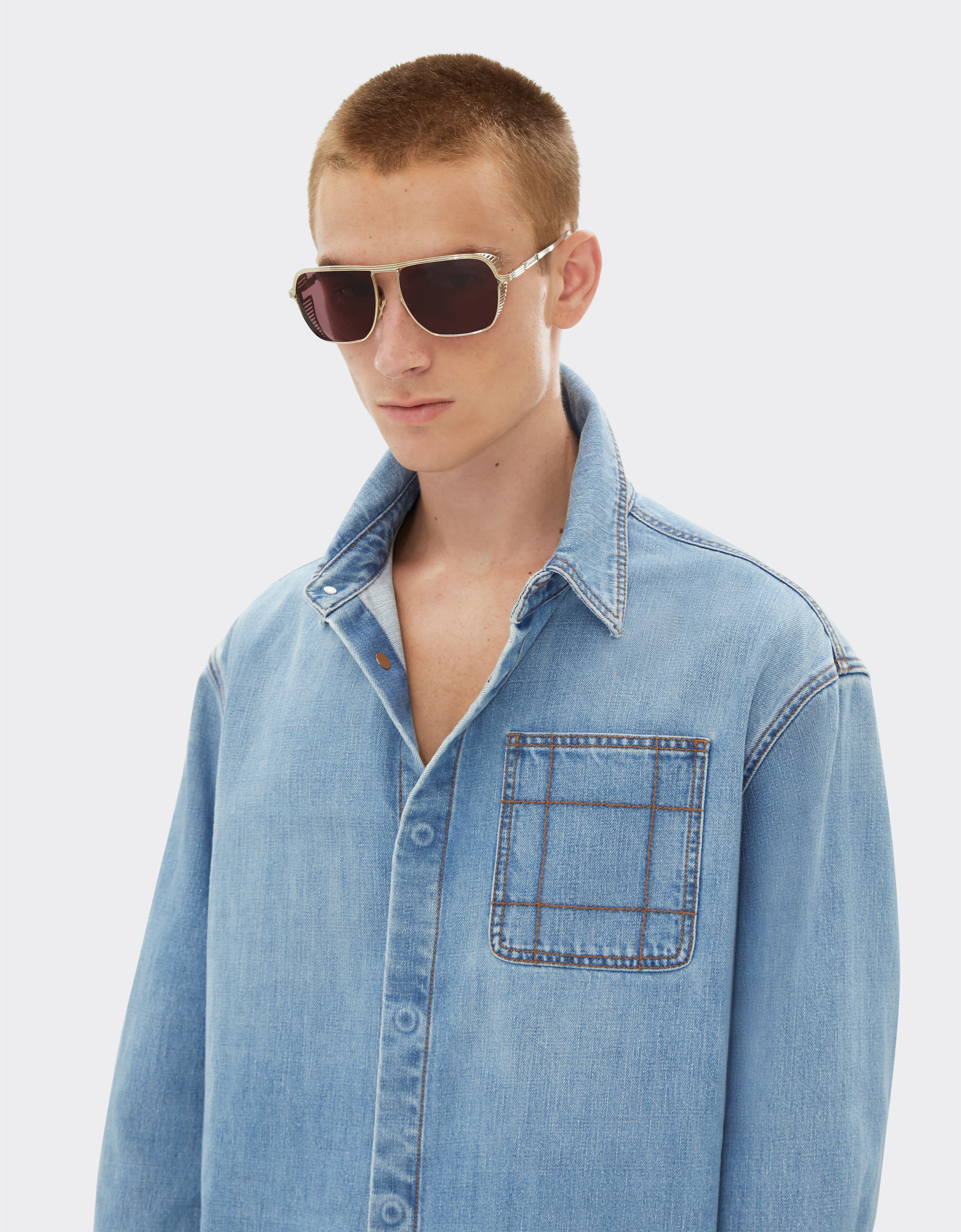 Ferrari Denim-Hemd Heller Denim 21914f