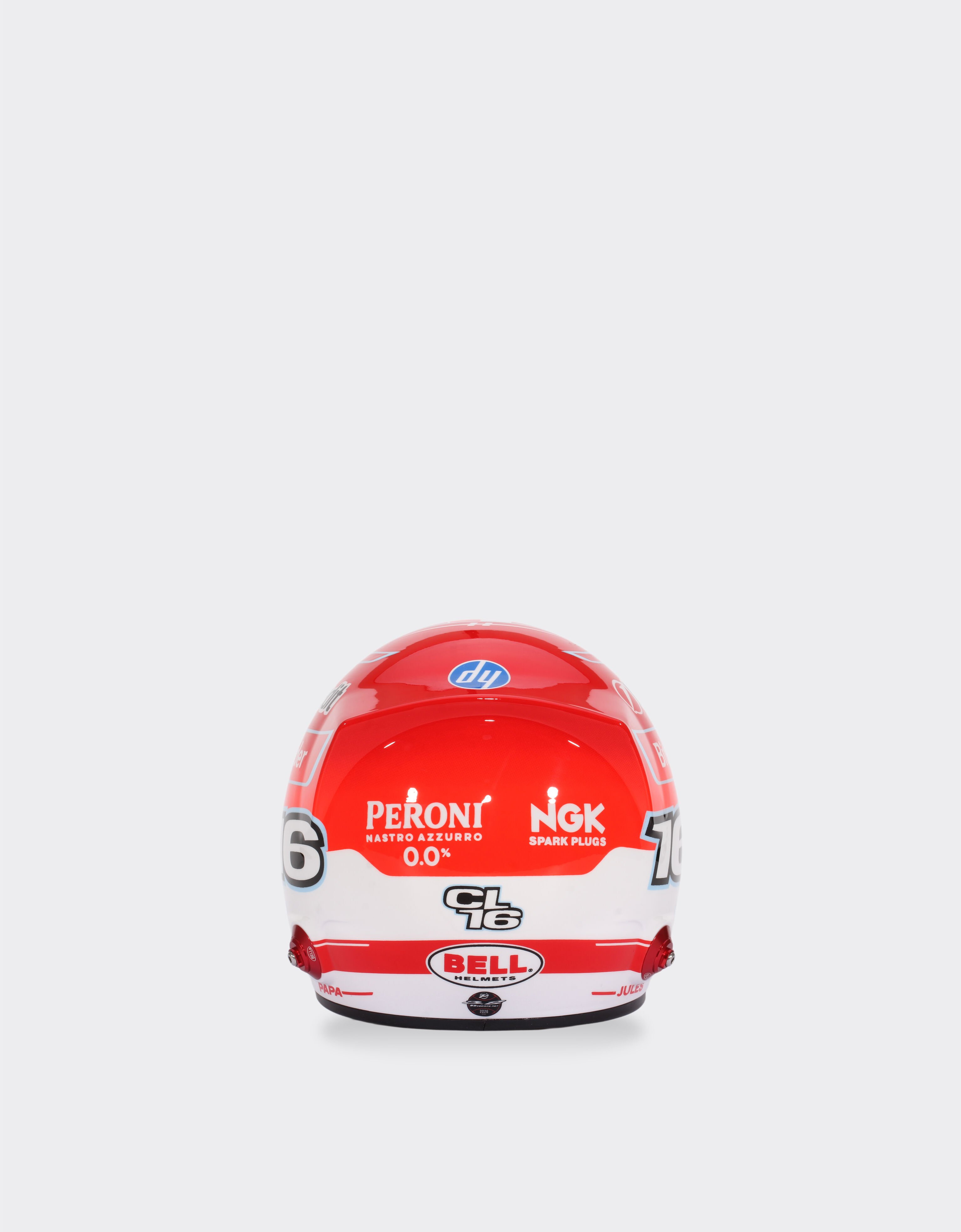 Ferrari Mini Leclerc Replica 2026 helmet in 1:2 scale Multicolore LA0IGf