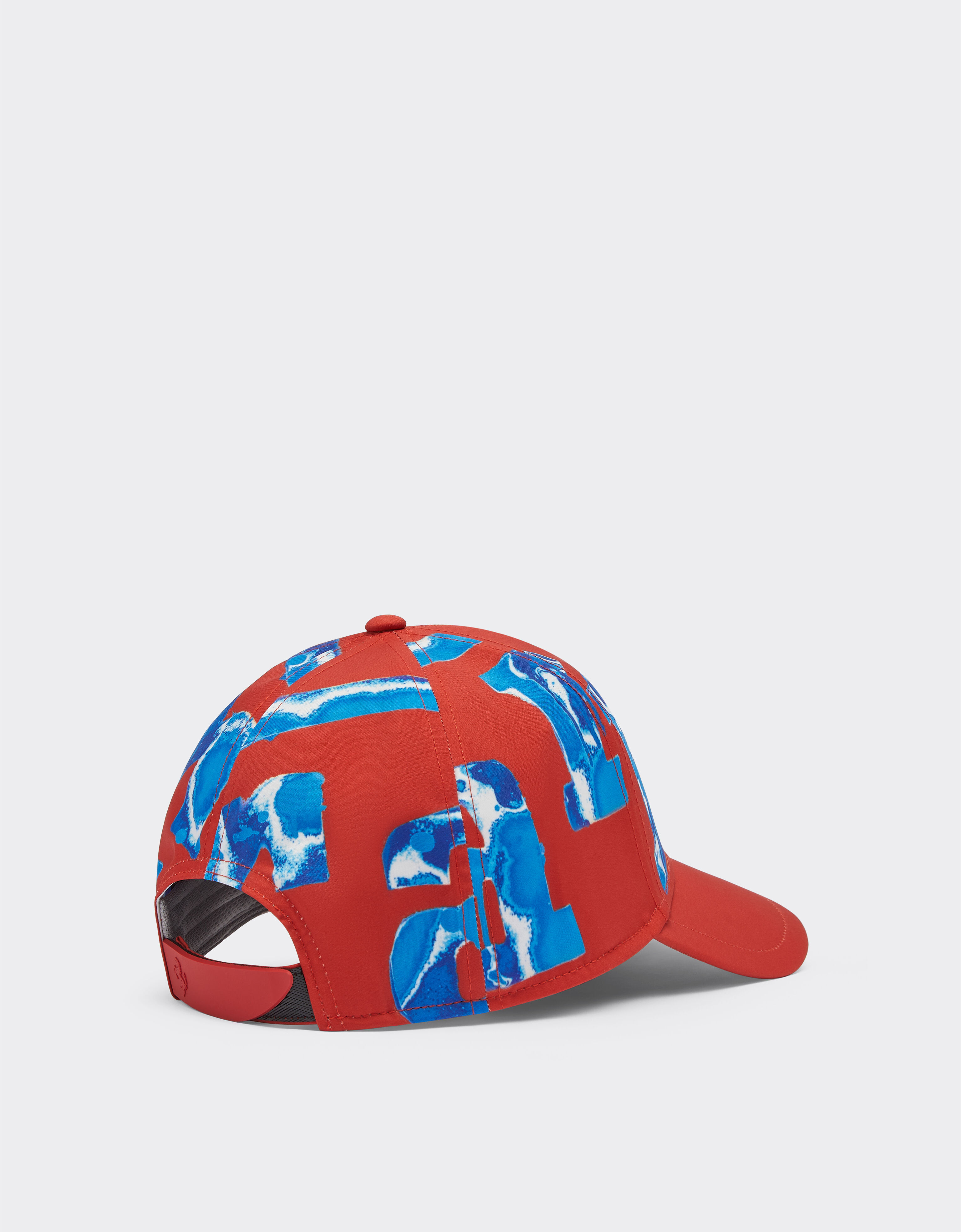 Ferrari Children’s baseball hat with Ferrari Graffiti print Rosso Dino 20553fK