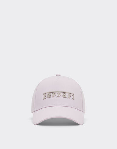 Ferrari Baseball cap with embroidered Ferrari logo Wisteria 22825f
