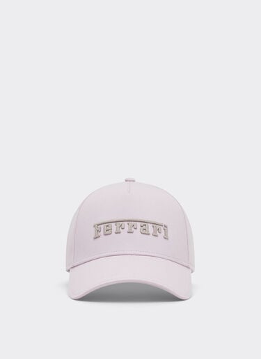 Baseball cap with embroidered Ferrari logo Ferrari Baseball cap with embroidered Ferrari logo Wisteria 22825f