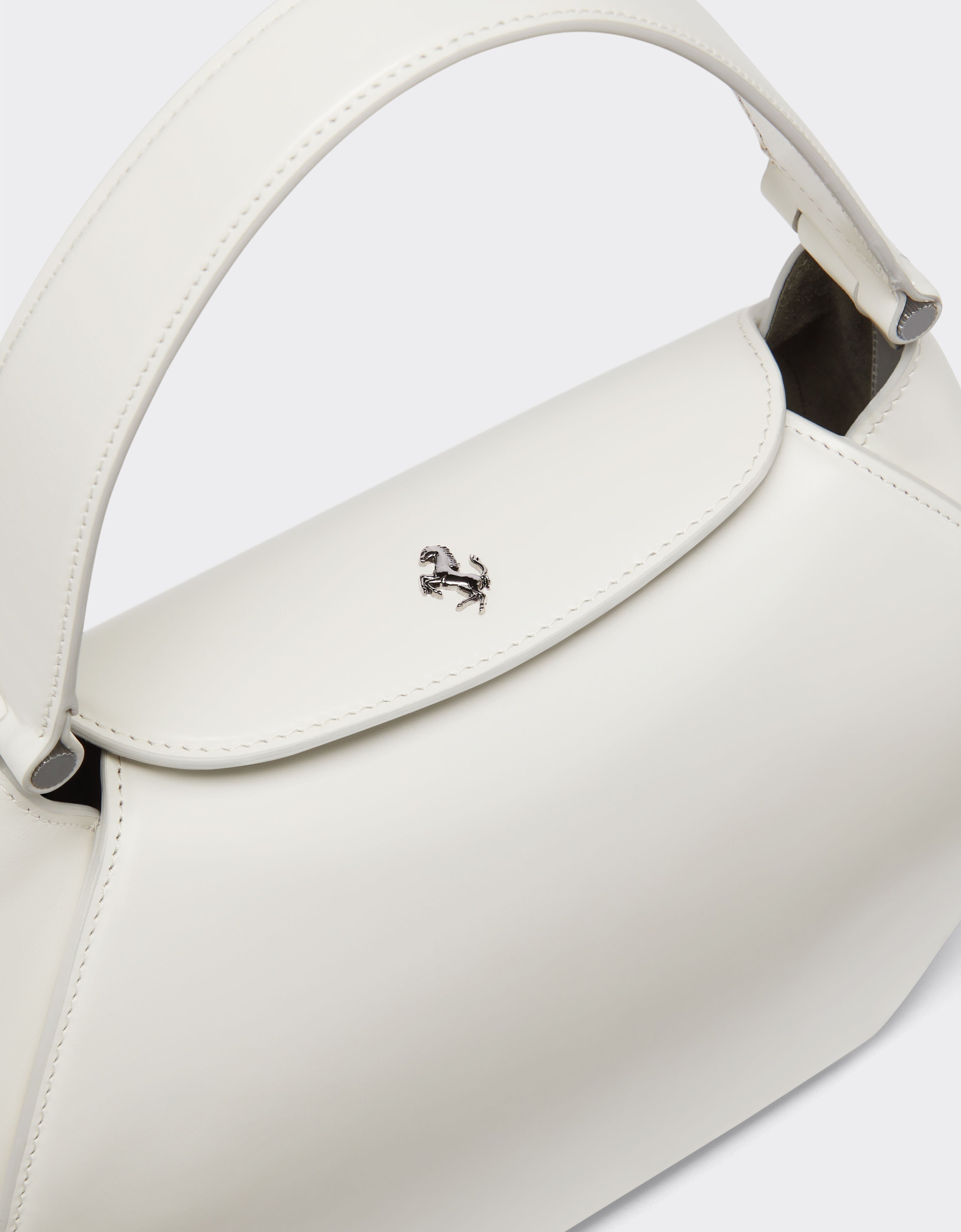 Ferrari La Ferrari Dino Hobo Bag Ecru 22120f