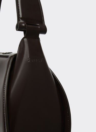 Ferrari La Ferrari Dino Hobo Bag Dark Brown 21684f