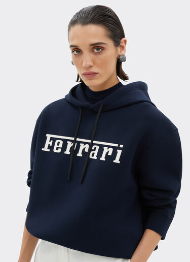 Ferrari Scuba sweatshirt with Ferrari logo Navy 47819f