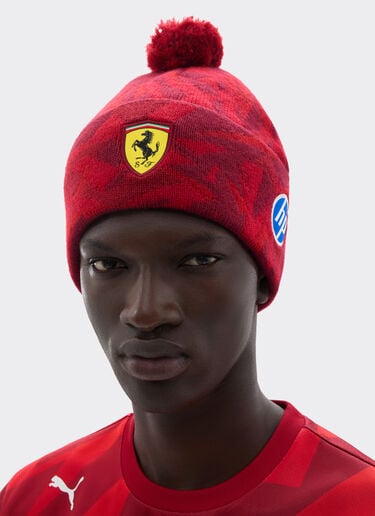 Ferrari Puma Beanie for Scuderia Ferrari HP Las Vegas Special Edition Red LA0AWf