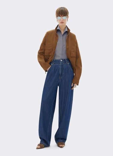 Pantalones vaqueros con detalles de Alcantara® Ferrari Pantalones vaqueros con detalles de Alcantara® Blu Denim CDWTR0011DCO0014f