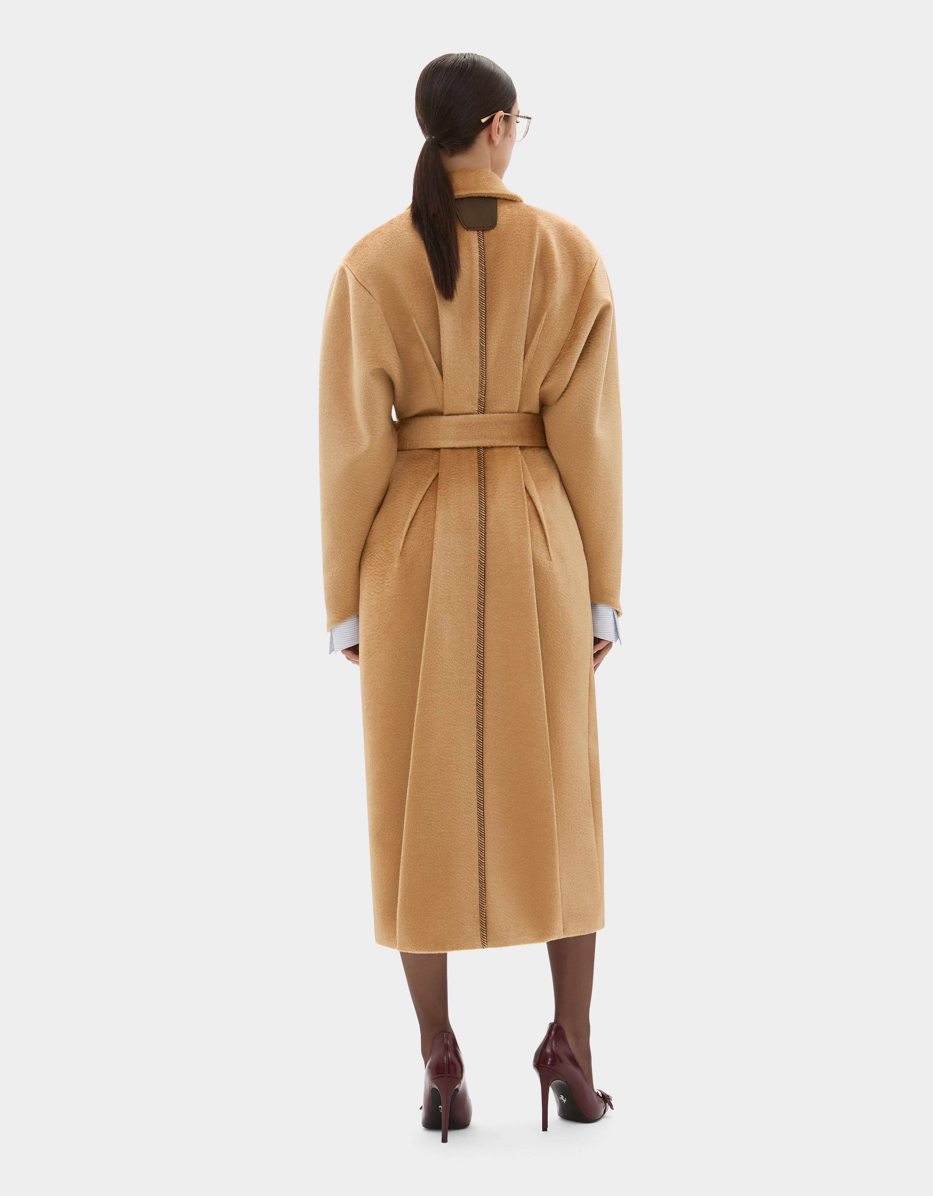 Ferrari Coat in sable-effect alpaca Camel 49840f