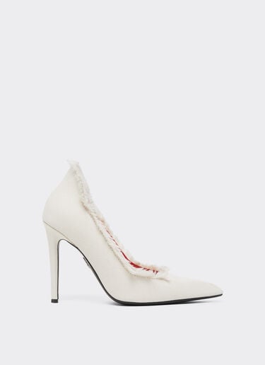 Canvas pumps Ferrari Canvas pumps Avorio 51027f