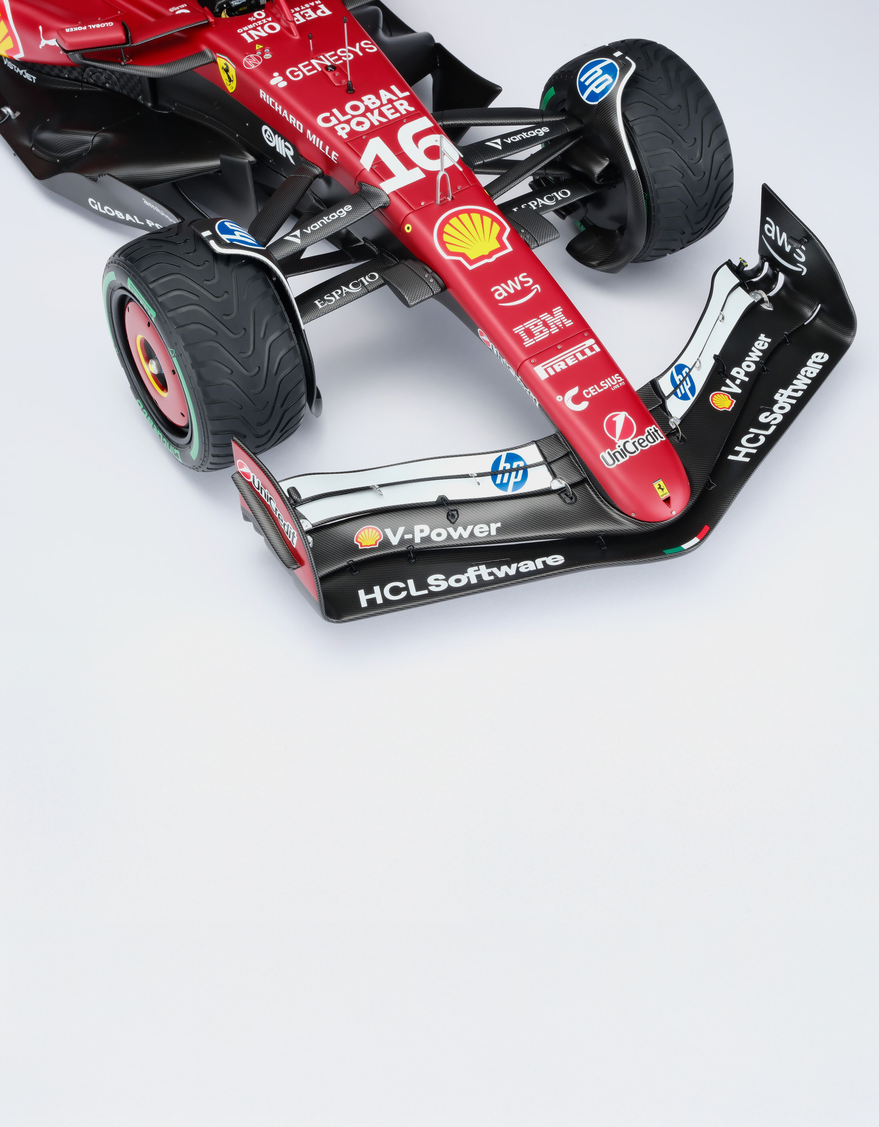 Ferrari Ferrari SF25 CL 1:18 scale model Red LA08Jf