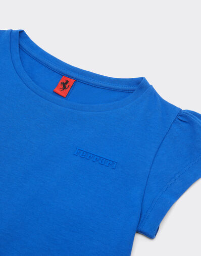 Ferrari Jersey dress with Ferrari logo Klein Blue 22323fK